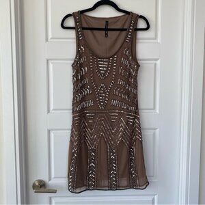 Walter Baker Beaded Dress